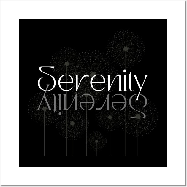 Serenity Wall Art by PatBelDesign